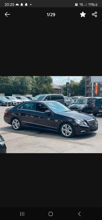Gebraucht Mercedes E350 Avantgarde 292 PS (214 kW) 2009 Braun Limousine
