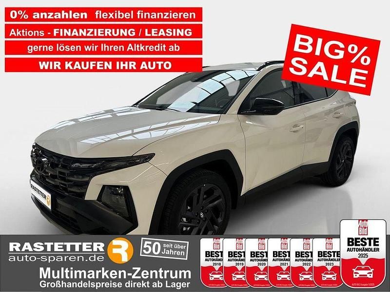 Serenity white Neu 2025 Hyundai Tucson SUV | 30.890 € (Superpreis) - Bild 1/4