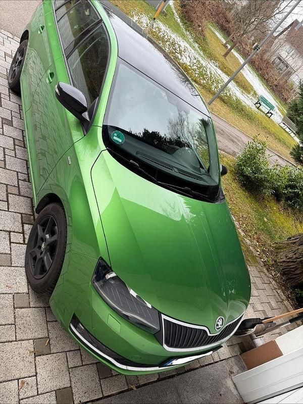 Gebraucht Skoda Rapid Clever 110 PS (80 kW) 2018 Grün Kleinwagen