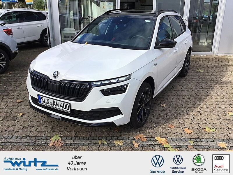 Weiß Gebraucht 2022 Skoda Kamiq Monte Carlo SUV | 23.950 € (Fairer Preis) - Bild 1/4