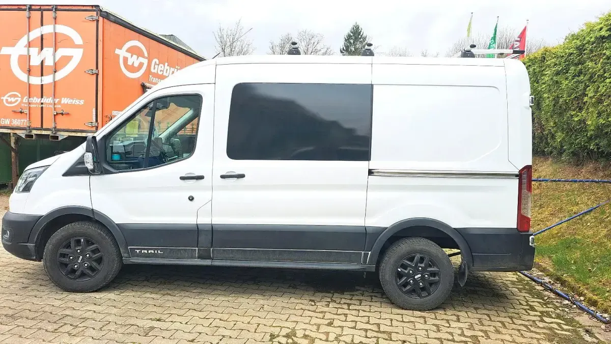 Occasion Ford Transit 170 ch (125 kW) 2021 Blanc Berline
