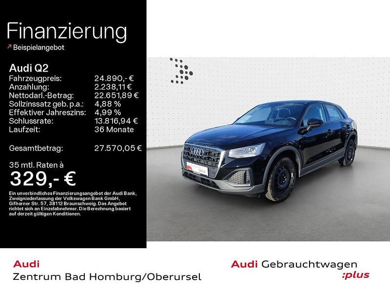 Schwarz Gebraucht 2022 Audi Q2 Comfort SUV | 24.890 € (Etwas zu teuer) - Bild 1/4