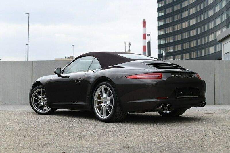 Gebraucht Porsche 911 Carrera Cabriolet 349 PS (256 kW) 2015 Braun Cabrio