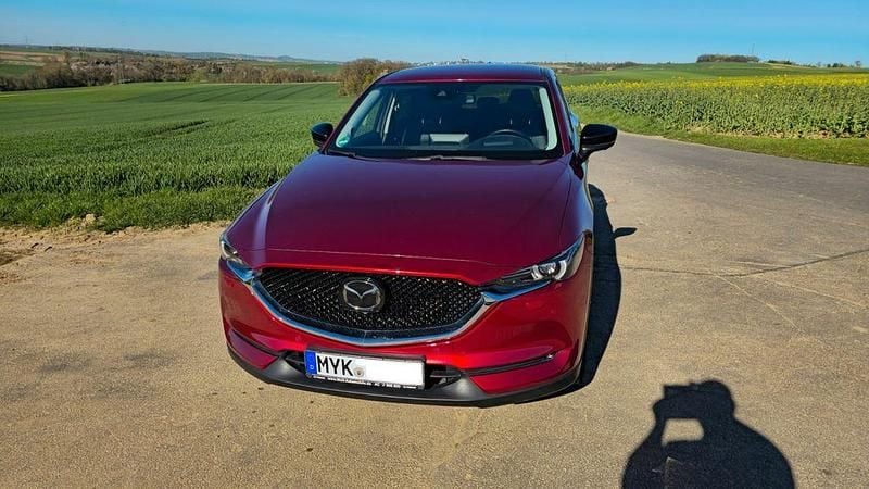 Gebraucht Mazda CX-5 165 PS (121 kW) 2021 Rot SUV