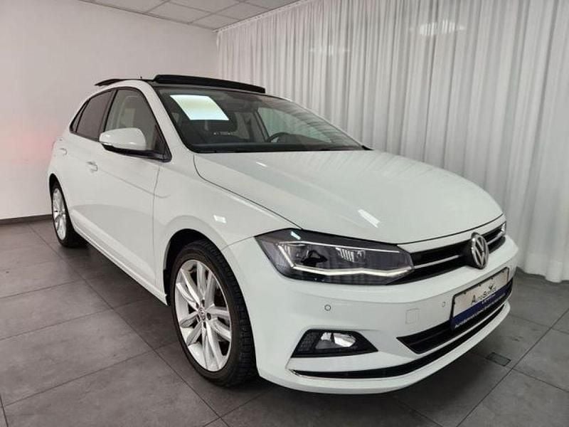 Pure white Gebraucht 2019 VW Polo Highline Kleinwagen | 19.990 € (Fairer Preis) - Bild 1/4