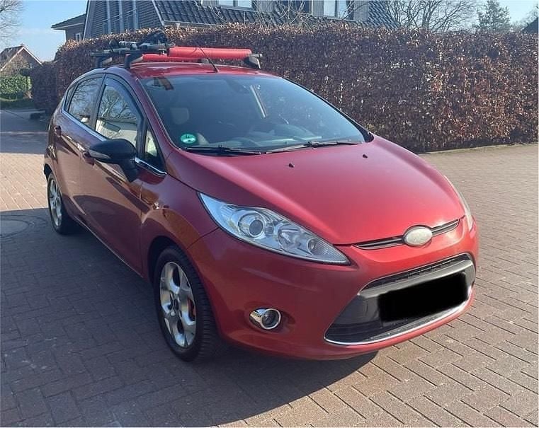 Gebraucht Ford Fiesta Titanium 95 PS (69 kW) 2009 Orange Kleinwagen