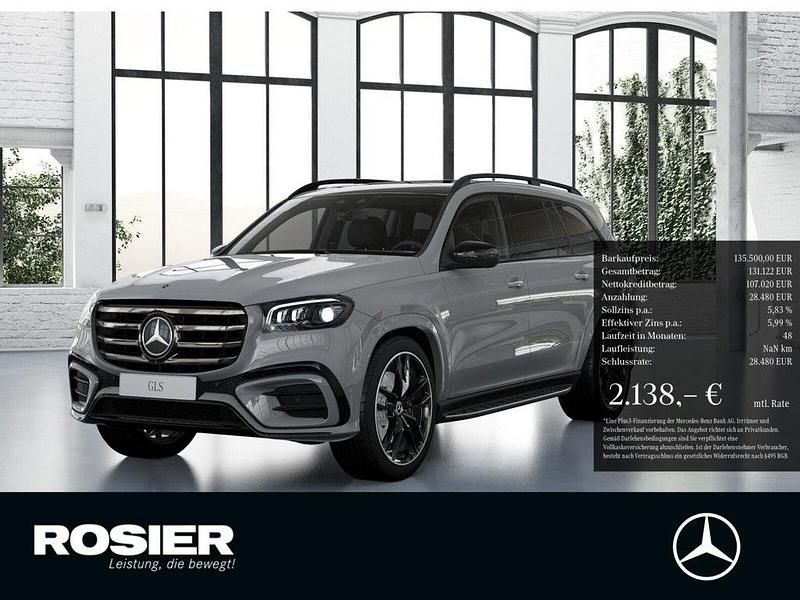 Grau Gebraucht 2025 Mercedes GLS450 AMG SUV | 135.500 € - Bild 1/4