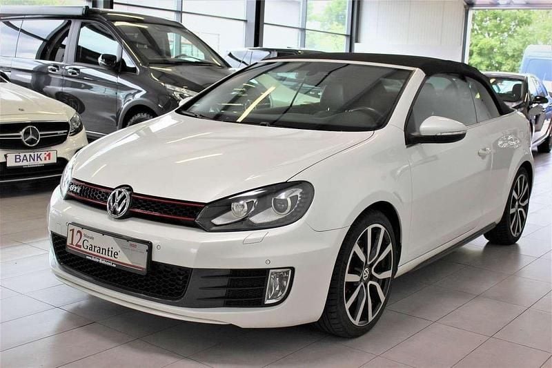 Weiß Gebraucht 2015 VW Golf Cabriolet GTI Cabrio | 14.990 € (Fairer Preis) - Bild 1/3