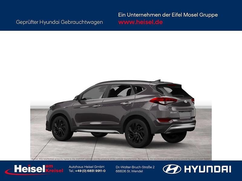 Gebraucht Hyundai Tucson 177 PS (130 kW) 2018 Schwarz SUV