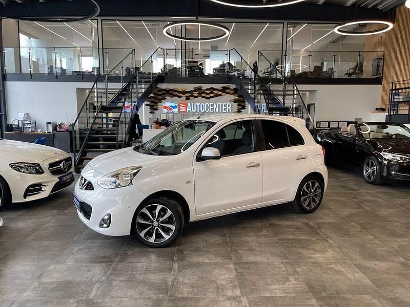 Weiß Gebraucht 2017 Nissan Micra N-TEC Kleinwagen | 9.990 € (Fairer Preis) - Bild 1/4