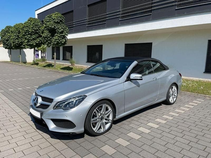 Silber Gebraucht 2014 Mercedes E400 Cabrio | 29.500 € (Teuer) - Bild 1/4