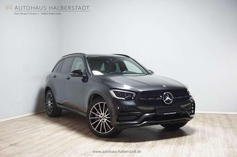 Grafitgrau metallic (metallic) Gebraucht 2020 Mercedes GLC400d AMG SUV | 41.990 € (Guter Preis) - Bild 1/3