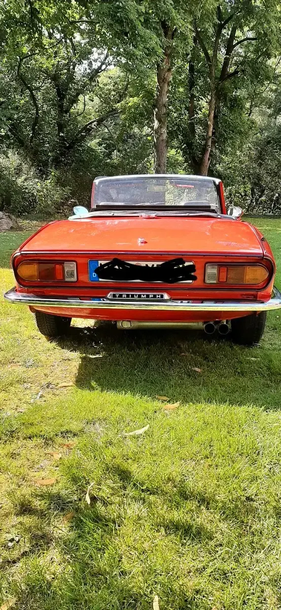 Gebraucht Triumph Spitfire 69 PS (50 kW) 1978 Rot Cabrio