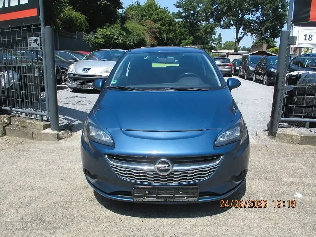 Gebraucht Opel Corsa Active 90 PS (66 kW) 2016 Blau Kleinwagen