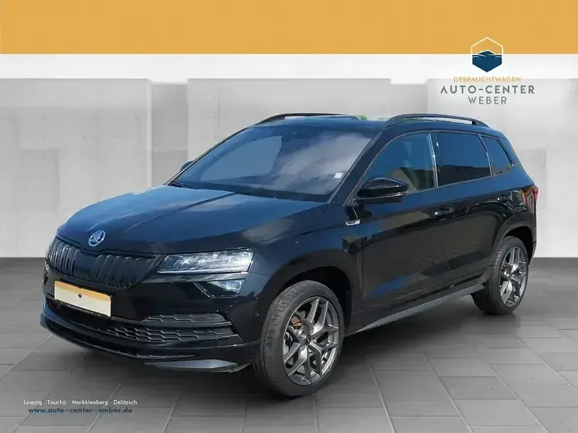 Gebraucht Skoda Karoq SportLine 190 PS (139 kW) 2020 Schwarz SUV