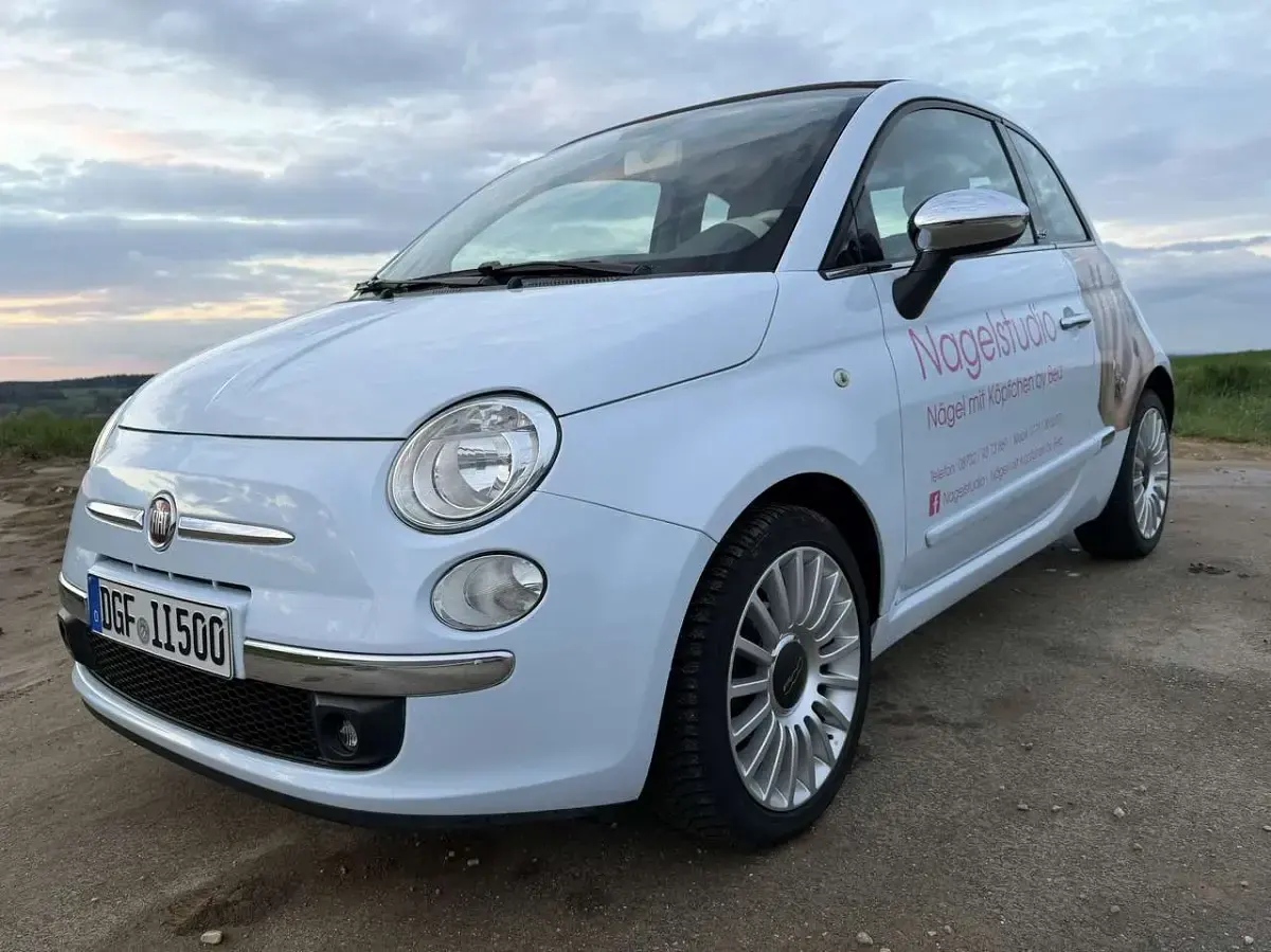 Gebraucht Fiat 500 69 PS (50 kW) 2010 Blau Cabrio
