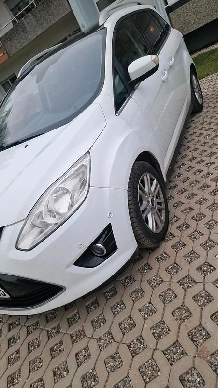 Gebraucht Ford Grand C-Max 100 PS (73 kW) 2013 Weiß Van / Kleinbus