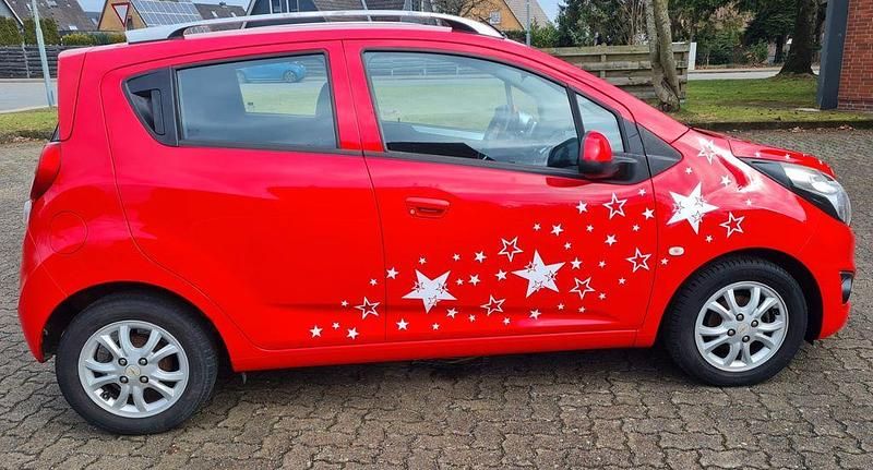 Gebraucht Chevrolet Spark LT 82 PS (60 kW) 2014 Rot Kleinwagen