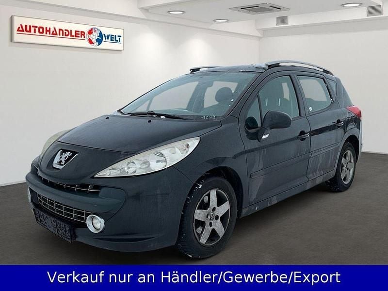 Schwarz Gebraucht 2008 Peugeot 207 Sport Kombi | 999 € (Superpreis) - Bild 1/3
