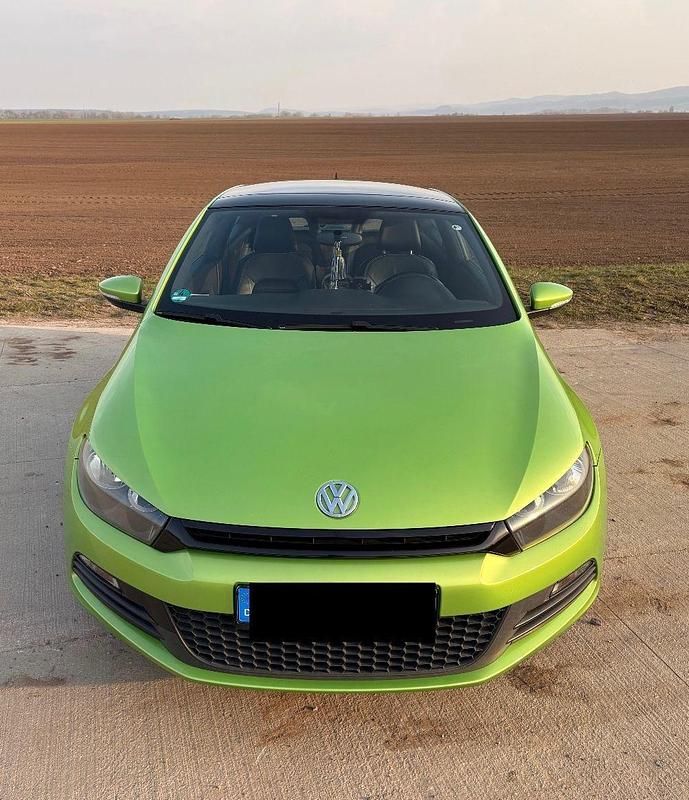 Usata VW Scirocco 122 CV (89 kW) 2009 Verde Coupé