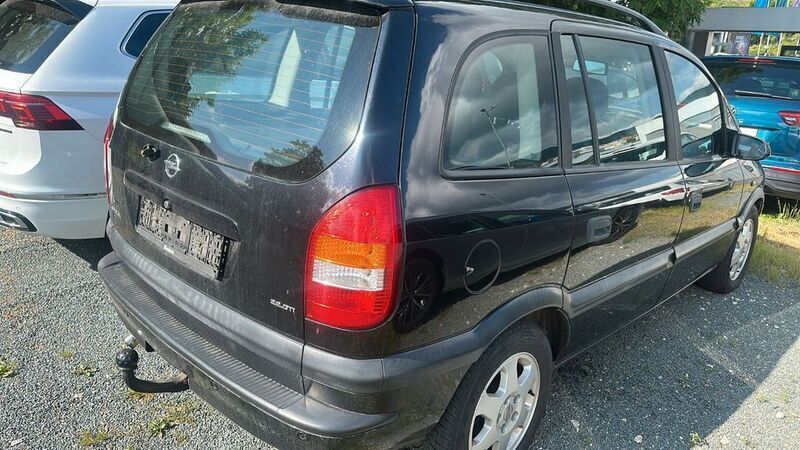 Blau Gebraucht 2003 Opel Zafira Van / Kleinbus | 600 € (Guter Preis) - Bild 1/4