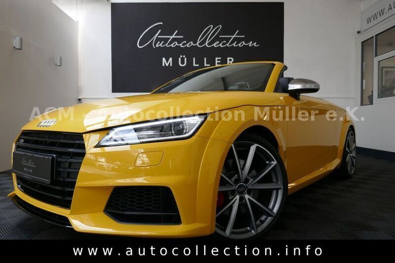 Gelb Gebraucht 2017 Audi TT Roadster S-Line Cabrio | 32.897 € (Guter Preis) - Bild 1/4