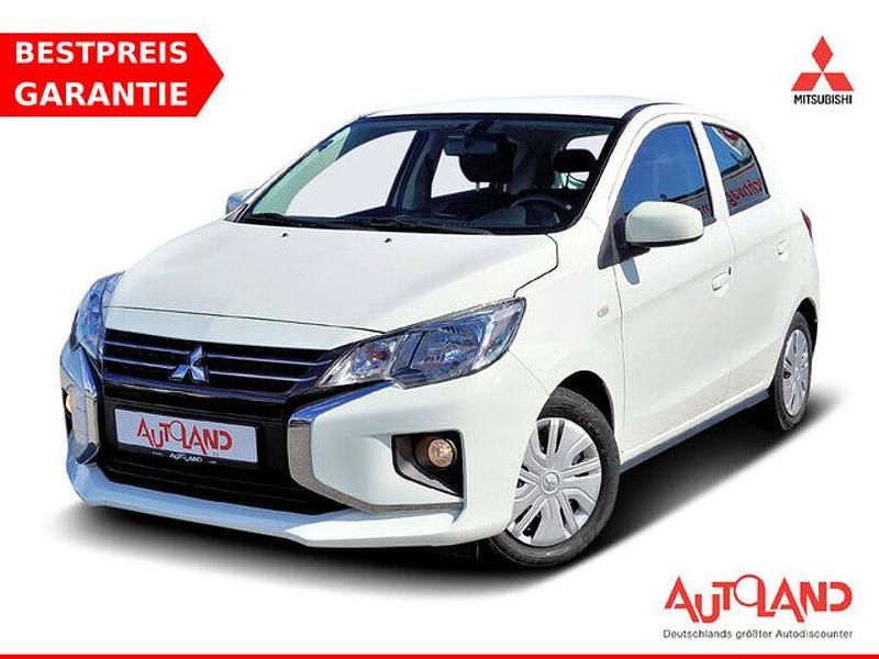 Weiß Gebraucht 2022 Mitsubishi Space Star Basis Kleinwagen | 12.990 € (Etwas zu teuer) - Bild 1/4