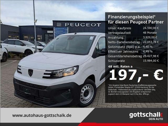 Weiß Neu 2024 Peugeot Partner Van / Kleinbus | 24.590 € (Guter Preis) - Bild 1/4
