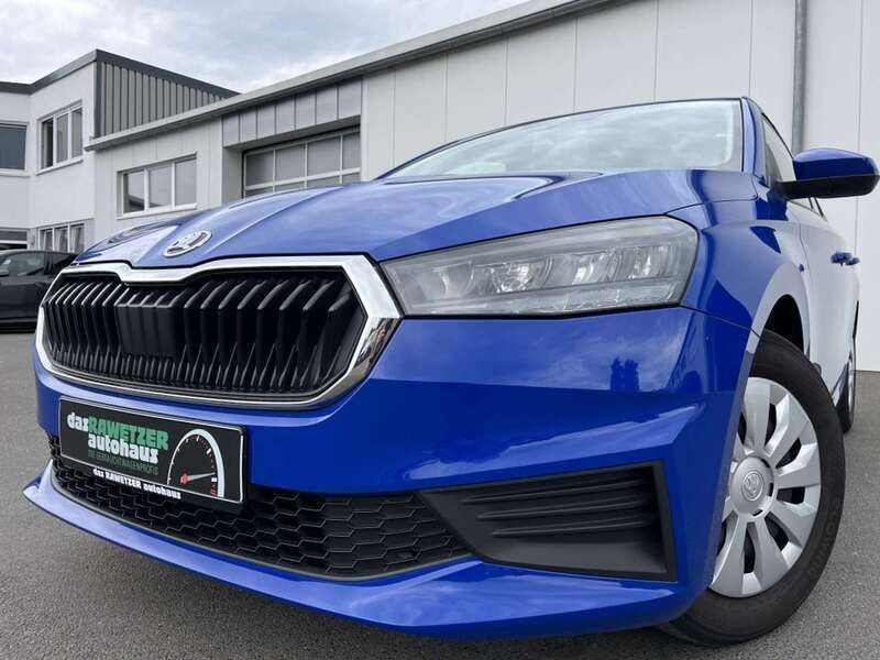 Blau Gebraucht 2022 Skoda Fabia Active Limousine | 12.860 € (Guter Preis) - Bild 1/4