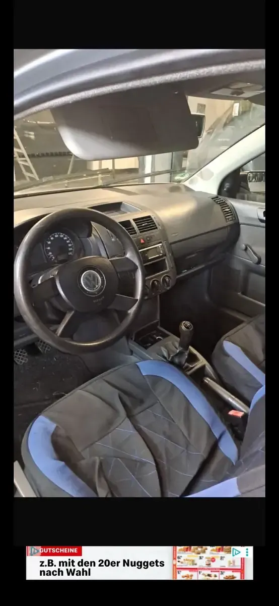 Gebraucht VW Polo 61 PS (44 kW) 2003 Silber Coupé