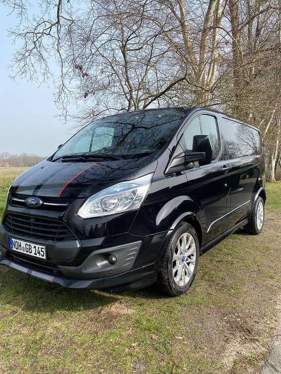 Gebraucht Ford Transit Custom 155 PS (114 kW) 2016 Schwarz Van / Kleinbus