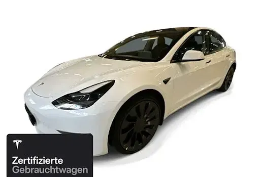 Gebraucht Tesla Model 3 Performance 377 kW (513 PS) 2022 Pearl white multicoat Limousine
