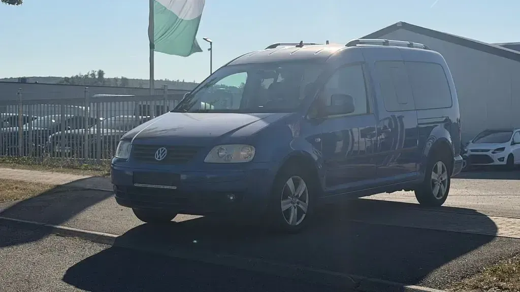Gebraucht VW Caddy Maxi Life 105 PS (77 kW) 2009 Blau Van / Kleinbus