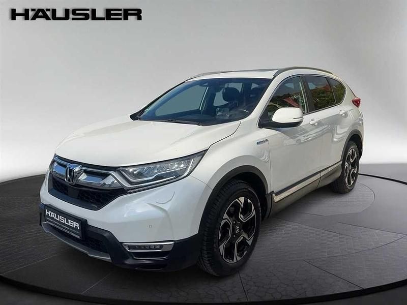 Platinum white pearl Gebraucht 2021 Honda CR-V Executive SUV | 28.970 € (Fairer Preis) - Bild 1/4