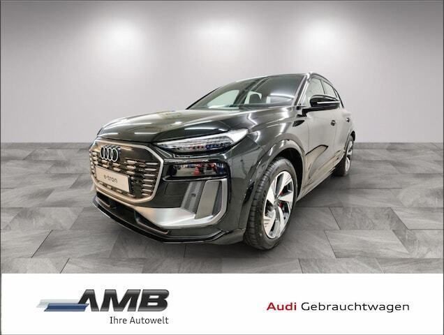 Mythosschwarz metallic Gebraucht 2024 Audi Q6 e-tron S-Line SUV | 66.970 € (Superpreis) - Bild 1/3