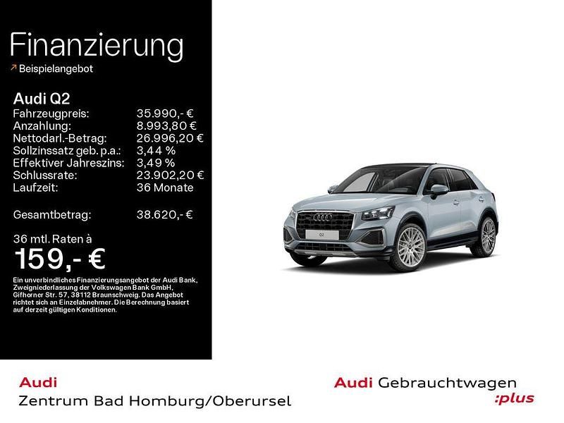 Grau Gebraucht 2024 Audi Q2 Advanced Plus SUV | 35.990 € (Etwas zu teuer) - Bild 1/3
