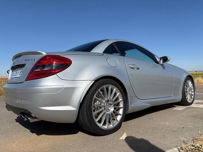 Gebraucht Mercedes SLK55 AMG AMG 360 PS (264 kW) 2007 Silber Cabrio
