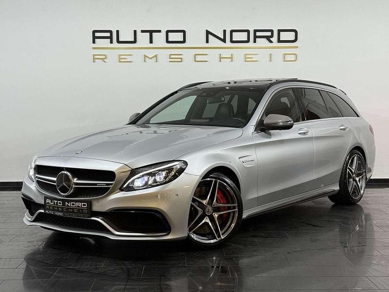 Iridiumsilber metallicl Gebraucht 2015 Mercedes C63 AMG AMG Kombi | 36.490 € (Etwas zu teuer) - Bild 1/4