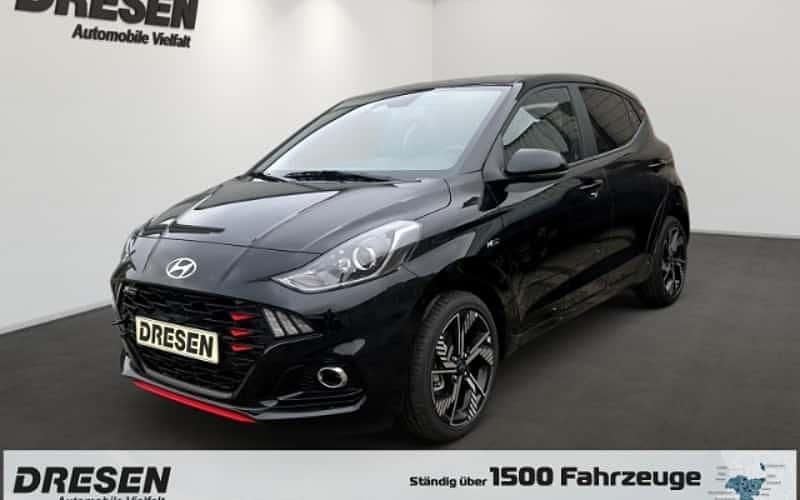 Schwarz Neu 2025 Hyundai i10 N Line Kleinwagen | 21.390 € (Fairer Preis) - Bild 1/4