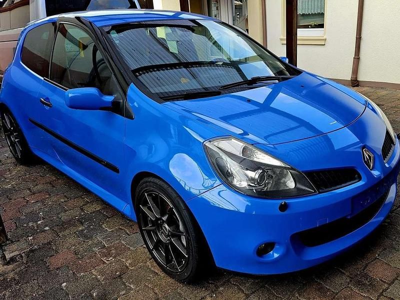 Blau Gebraucht 2008 Renault Clio II Limousine | 12.200 € - Bild 1/4