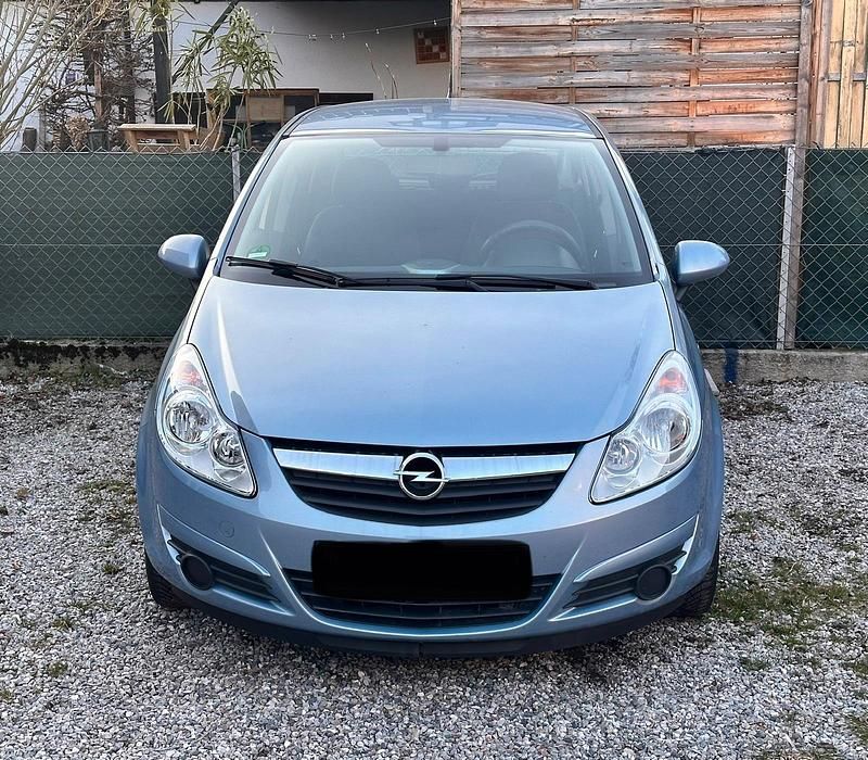 Gebraucht Opel Corsa 85 PS (62 kW) 2010 Blau Kleinwagen