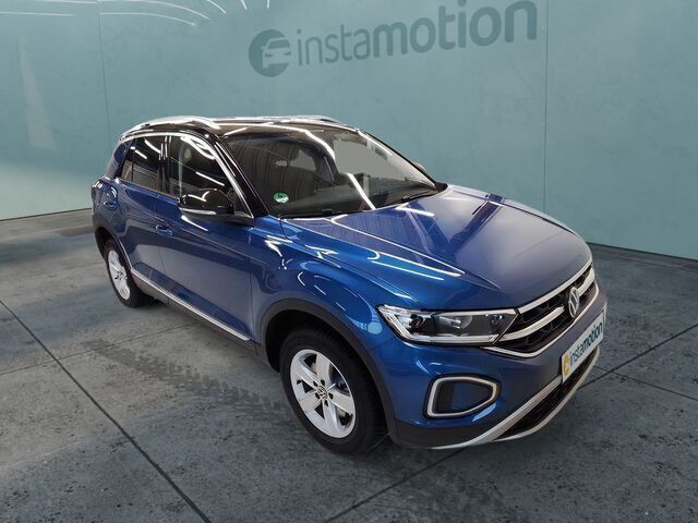 Blau Gebraucht 2023 VW T-Roc Style SUV | 33.550 € (Fairer Preis) - Bild 1/2