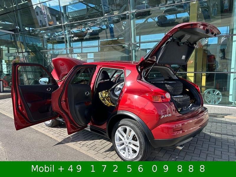 Gebraucht Nissan Juke Acenta 110 PS (80 kW) 2012 Force red metallic SUV