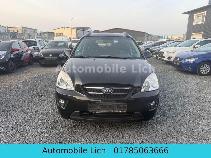 Gebraucht Kia Carens EX 144 PS (105 kW) 2008 Schwarz Van / Kleinbus