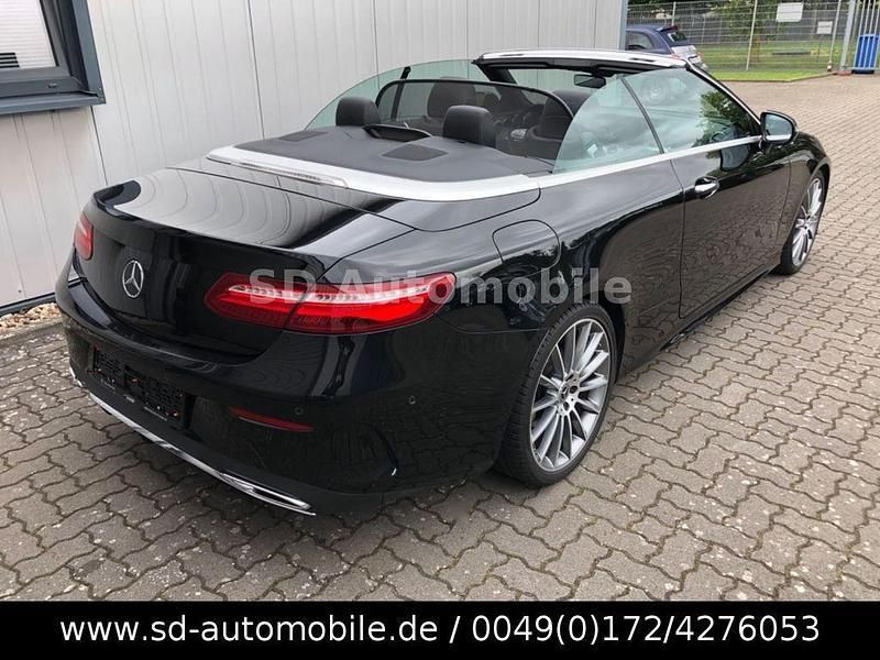 Gebraucht Mercedes E300 AMG line 245 PS (180 kW) 2018 Obsidianschwarz Cabrio