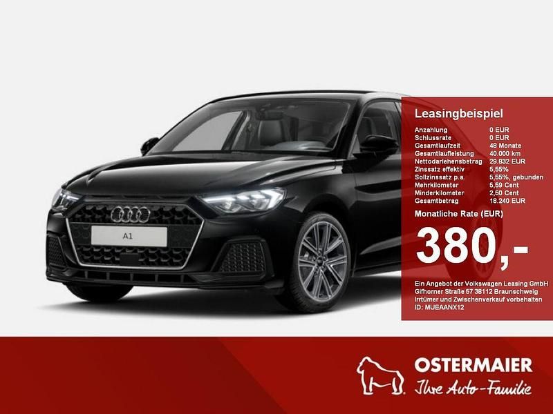 Mythosschwarz Neu 2025 Audi A1 Sportback Advanced Plus Kleinwagen | 30.890 € (Fairer Preis) - Bild 1/4