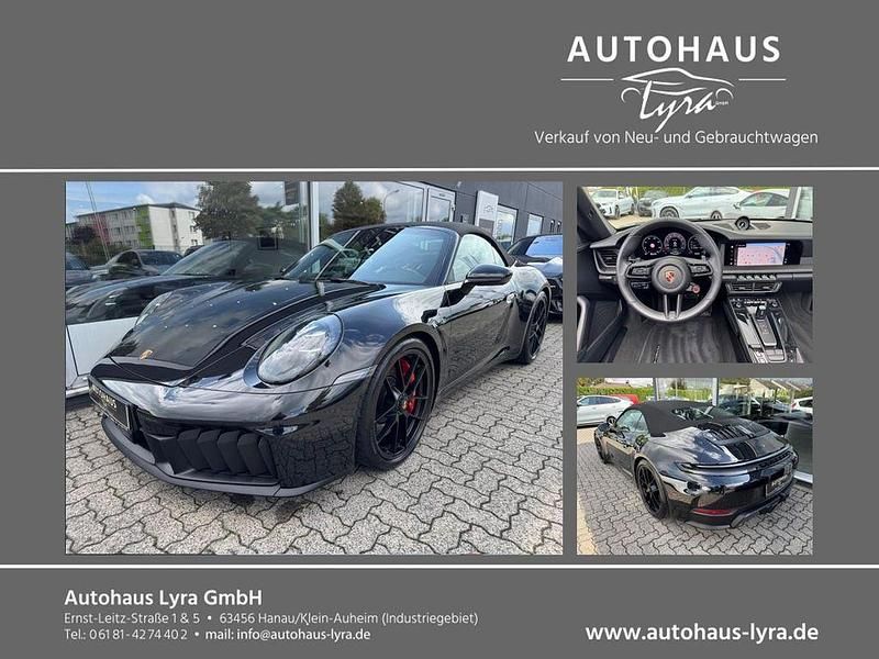 Tiefschwarzmetallic Gebraucht 2025 Porsche 992 Cabrio | 189.880 € - Bild 1/4