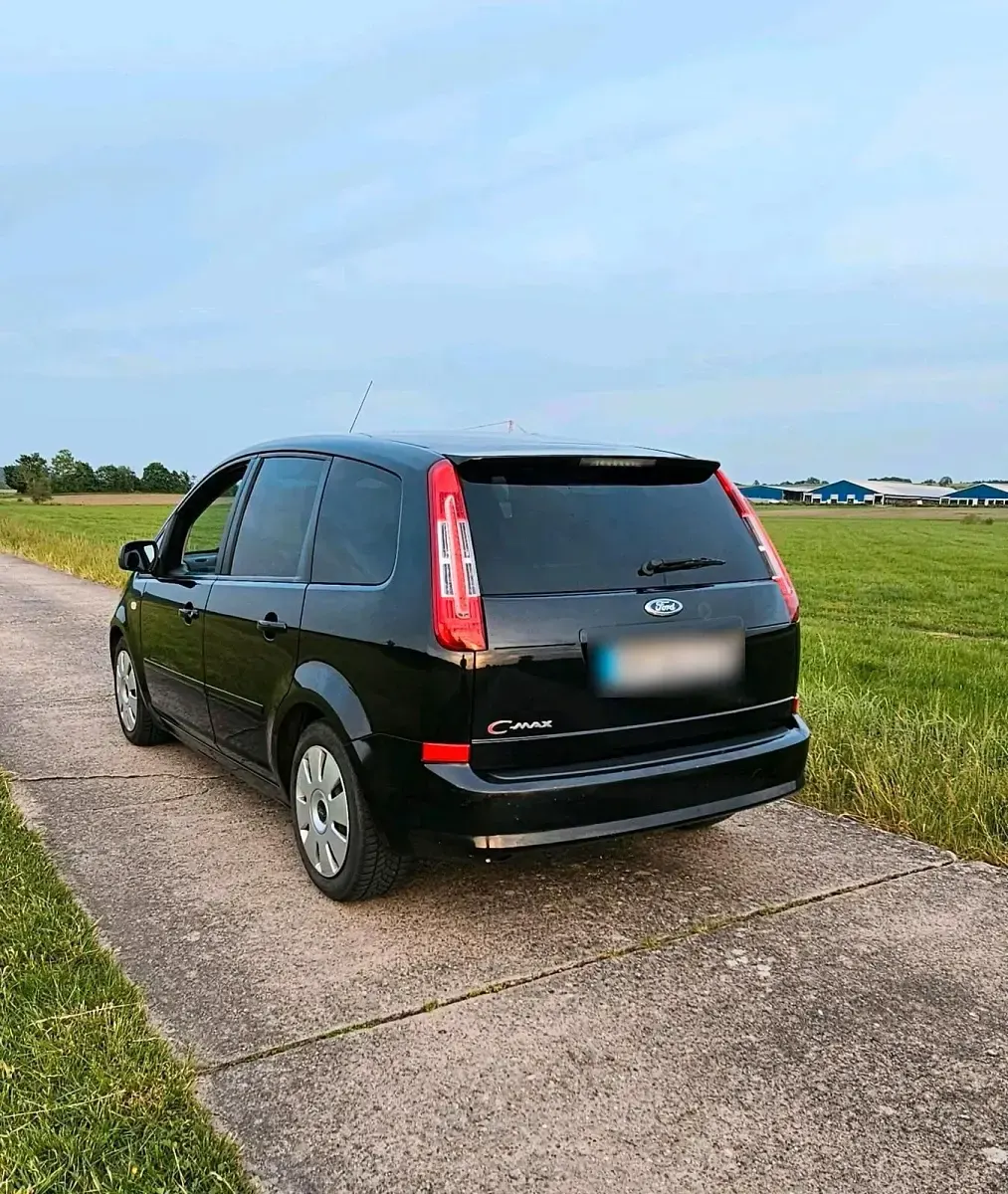 Gebraucht Ford C-MAX Ghia 125 PS (91 kW) 2009 Schwarz Van / Kleinbus