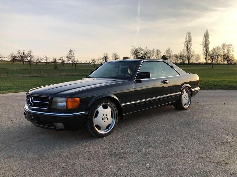 Second-hand Mercedes 500 252 CP (185 kW) 1990 Negru Coupe