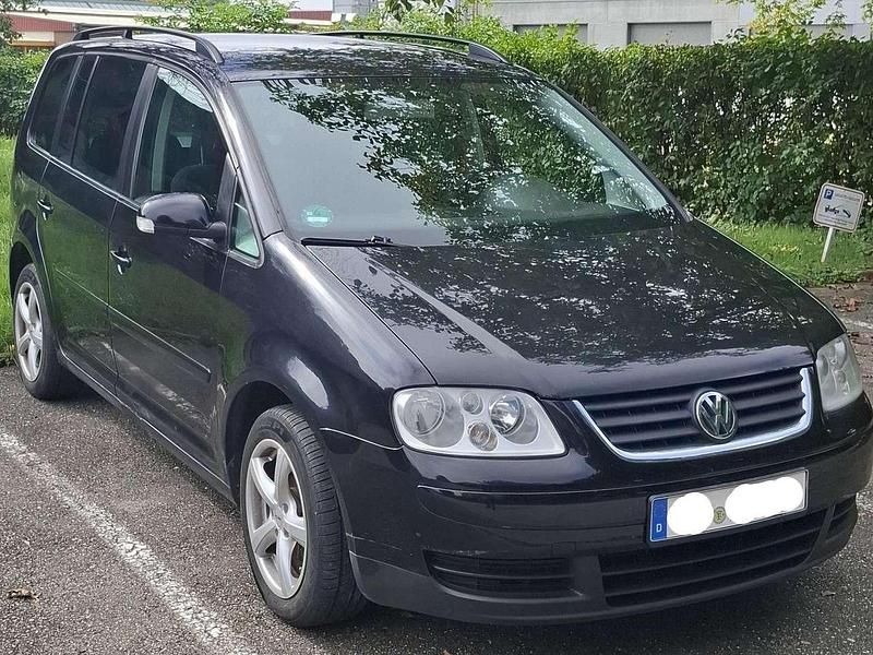 Schwarz Gebraucht 2006 VW Touran Goal Van / Kleinbus | 2.500 € (Fairer Preis) - Bild 1/4